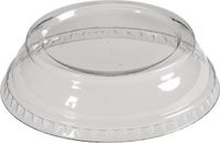 PackagingDirect Deksel To-Go - PET - ø93mm - zonder opening - Transparant