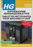 HG Tablettes de nettoyage pour machine à café (10 tablettes)