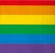 Merkloos 20x Gay Pride Thema Servetten Regenboog 33 x 33 cm