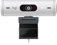 Logitech Brio 500 Webcam - Full HD 1080p - White