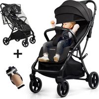 Memores Plooibuggy Zwart
