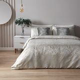 Paoletti Marmeren Dubbele Dekbedovertrek Set, Katoen, Polyester, Oester
