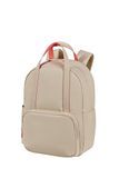 American Tourister Puffypop - Sac à dos pour femme 15.6" (49 cm, 21 L), Ergonomique, Parfait pour l'école, le travail et les voyages - Beige