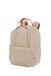 American Tourister Puffypop - Sac à dos pour femme 15.6" (49 cm, 21 L), Ergonomique, Parfait pour l'école, le travail et les voyages - Beige
