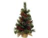 Everlands Ipswich mini boom d45h75 cm groen/wit