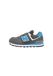 New Balance Sneakers '574' Azuur / Donkergrijs / Wit