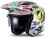 UFO Sheratan Casque jet Argent M