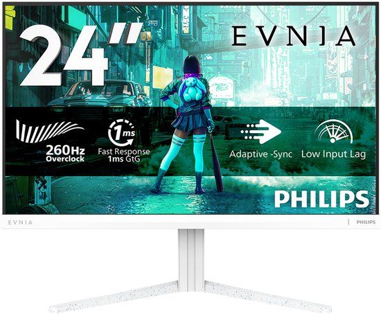 Philips Evnia 24M2N3201PL - 24 inch - Full HD IPS Gaming Monitor - 260Hz - 1ms GtG
