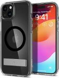 Spigen Ultra Hybrid MagSafe Apple iPhone 15 Plus Hoesje Zwart