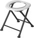 ProPlus Opvouwbaar Toilet - Reistoilet - Campingwc - Draagbaar toilet - Zwart