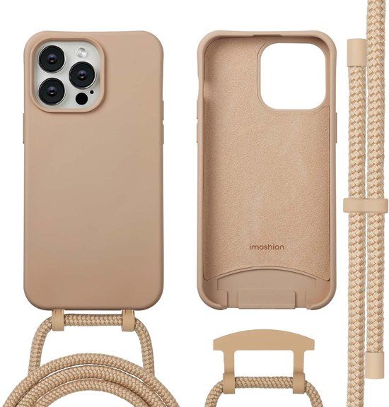 imoshion Color Backcover met afneembaar koord met MagSafe voor de Apple iPhone 14 Pro Max - Nude
