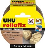 UHU Rollafix inpakband, bruin, 66 m x 50 mm