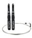 STAMINA FITNESS Lite New Pro Springtouw, uniseks, volwassenen, zwart, eenheidsmaat