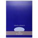 Clairefontaine Lalo 12702L - Blok van 50 Effen Geribde Vellen 100g 21x29,7 cm - Blauw