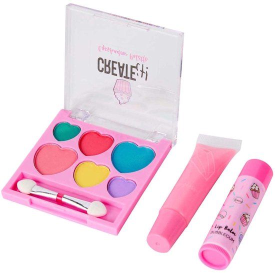 Top1Toys CREATE IT! Make Up set in fluffy rugtas
