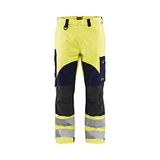 Blåkläder Multinorm werkbroek Inherent 1588-1512 - High Vis Geel/Marineblauw - C50