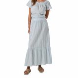 Seaside Marina Seersucker Rok – Damesrok – Maat 36