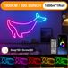 StarTech LED-neonslang RGB-LED-strip 15 meter App & Afstandsbediening Muziekbesturing Waterdicht Flexibel 24V met EU-voeding