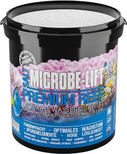 MICROBE-LIFT Premium Reef Zeezout voor optimale waterwaarden en gezond water, 20 kg
