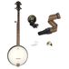 Gold Tone AC-1 5 String Open Back Banjo Kit de démarrage pour banjo à 5 cordes
