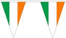 Merkloos / Sans marque Ierland landen punt vlaggetjes - 5 meter - slinger / vlaggenlijn - polyester
