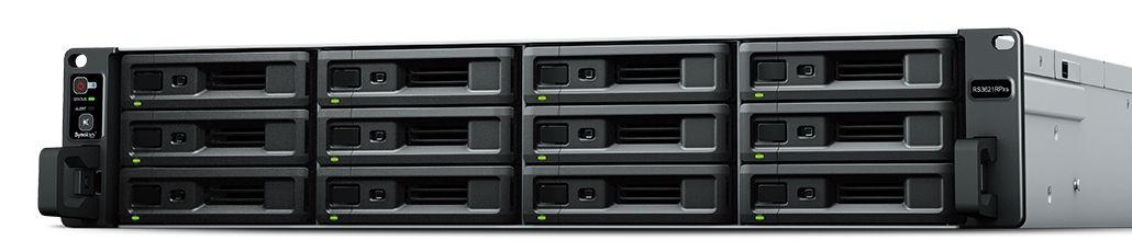 Synology RackStation RS3621RPXS - NAS server - 12-bay - Intel Xeon D-1531 - 8GB RAM - Black