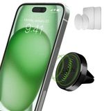iSetchi Telefoonhouder Auto - Magnetisch - Metaal & Stevig - Zwart