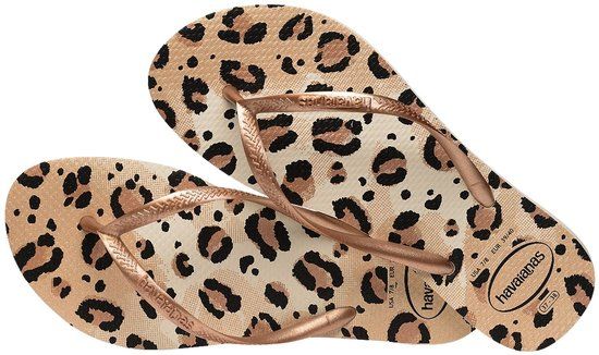Havaianas Slim Animals Slippers - Beige