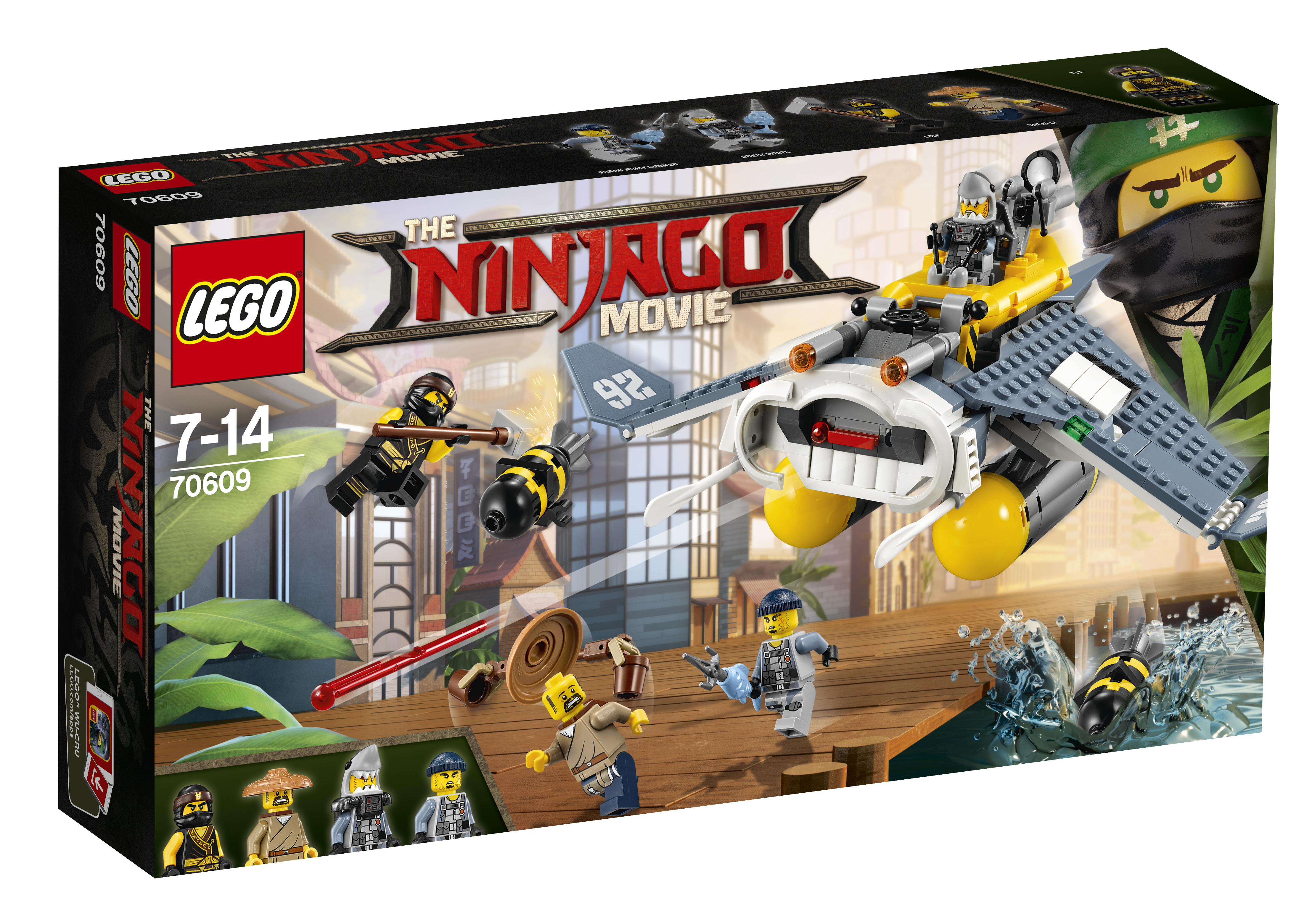 lego Ninjago Mantarog bommenwerper 70609