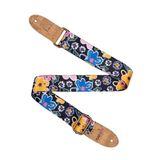 CASCHA Ukelele riem, veganistisch - Floral Sketch