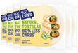WeCare - Lower Carb Tortillas Naturel - 6 x 160 gr - Voordeelverpakking