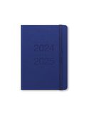 Letts of London Memo A6 academische 2024/2025 week om dagboek te bekijken - blauw