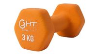 G5 HT SPORT Neopreen halters voor gymnastiek en thuisgymnastiek, antislip, 0,5 tot 6 kg, paar of enkel (1 x 3 kg)