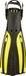Oceanic Viper 2 - Palmes de natation - Palmes de plongée à talon ouvert - Noir/Jaune - XS