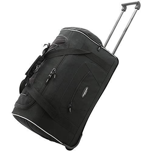 Travelers Club 22\" ADVENTURE reizen Rolling Carry-On Duffle