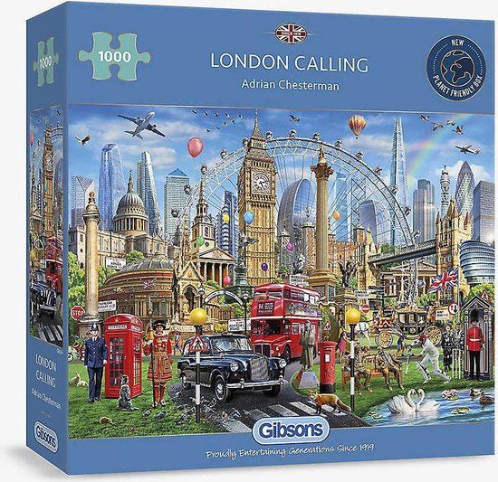 Gibsons London Calling Puzzel (1000 stukjes)