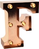 Legami Nachtlampje Lichtletter F Rose Gold