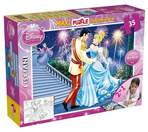 Liscianigiochi Lisciani 46546 - Puzzel DF Supermaxi 35 Cinderella
