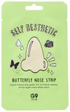 G9SKIN Zelfesthetische vlinderneusstrip / neuspleister tegen mee-eters en puistjes 1 stuk