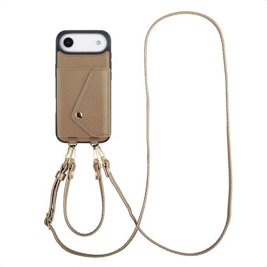 Selencia Sera Hoesje - Geschikt voor Apple iPhone Air - Taupe