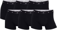 CR7 Boxershorts CR7 Bamboo Trunk 6-pack Zwart Effen Mannen XXL