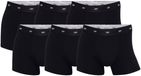 CR7 Boxershorts CR7 Bamboo Trunk 6-pack Zwart Effen Mannen XXL
