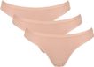 Sloggi Go Daily Cotton Mini Slipje 3 Eenheden New Beige Vrouw XL