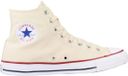 Converse Ctas Hi Beige toile Baskets Taille 42