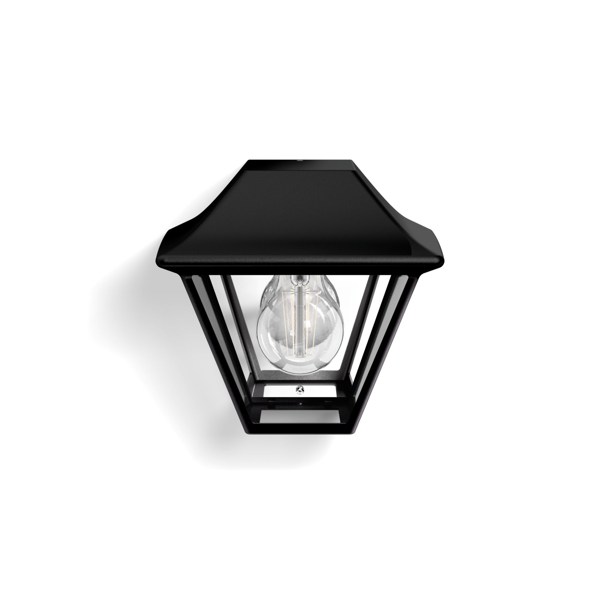 Philips myGarden Alpenglow Outdoor Wall Light - Black - E27 - IP44