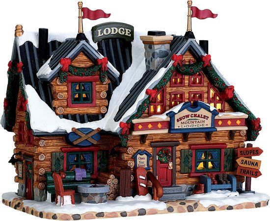 Lemax Apres-ski Lodge B/o Led Kersthuisjes & Kerstdorpen