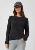 QS s.Oliver Strickpullover - donkergrijs
