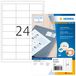 Herma 10779 Die-cut label 6.6 cm x 3.39 cm 24 pc(s)