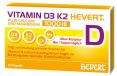 Hevert Vitamine D3 K2 plus Calcium en Magnesium, 1.000 IE, 60 capsules