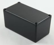 RS PRO Aluminium behuizing zwart buitenmaat 110 x 60 x 54mm